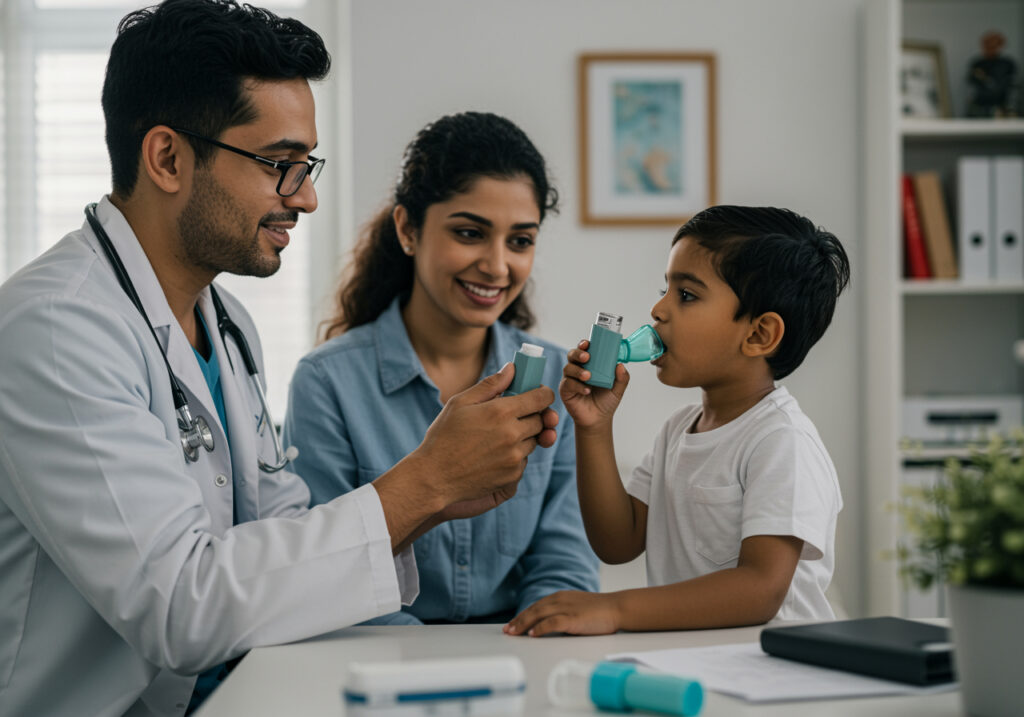 Childhood asthma treatment Bangalore